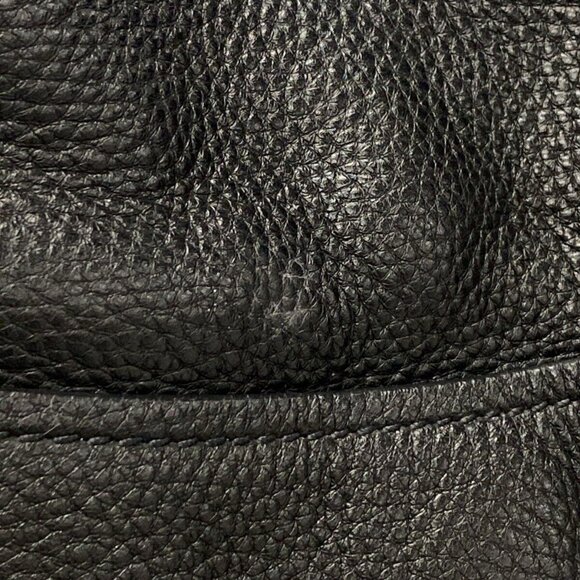 Auth PRADA Logo 1BC013 Black Leather - Shoulder Bag - Picture 15 of 16